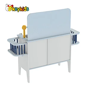 2-in-1 Children pretend play wooden vet toy with accessories W10D667